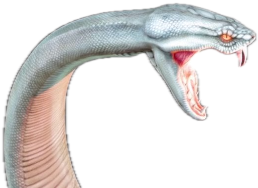 The white snake, from GAME's animatic for the show