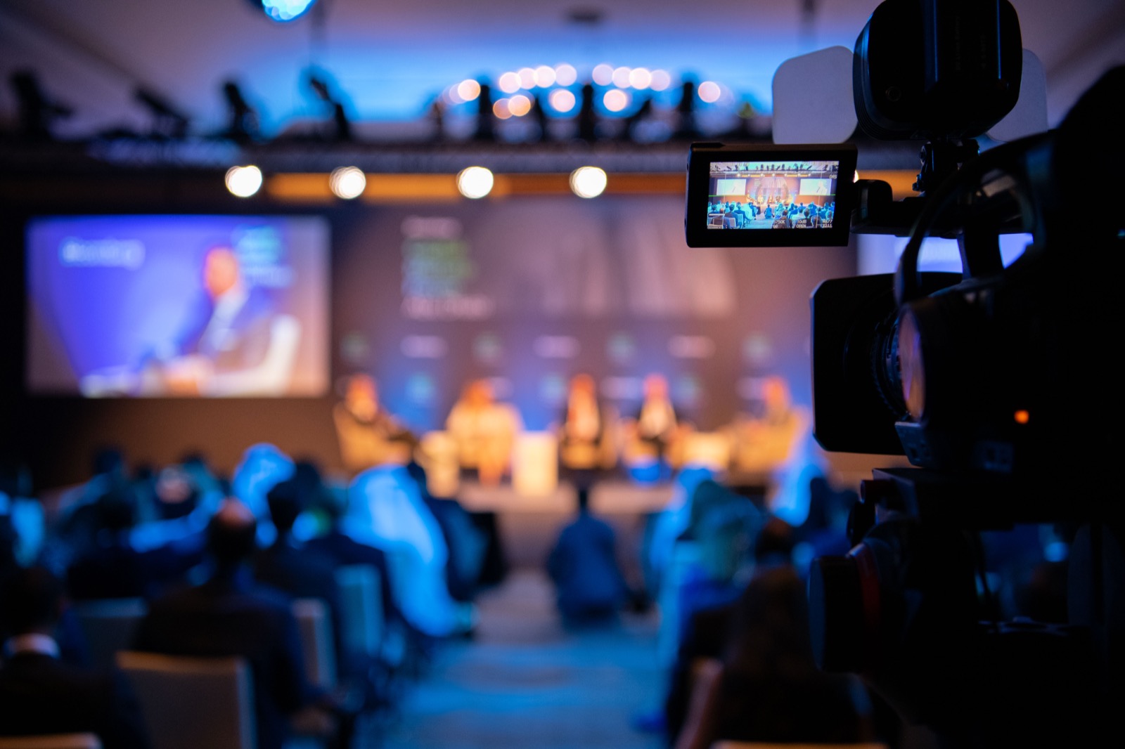 Conference covered by GAME remote cameras