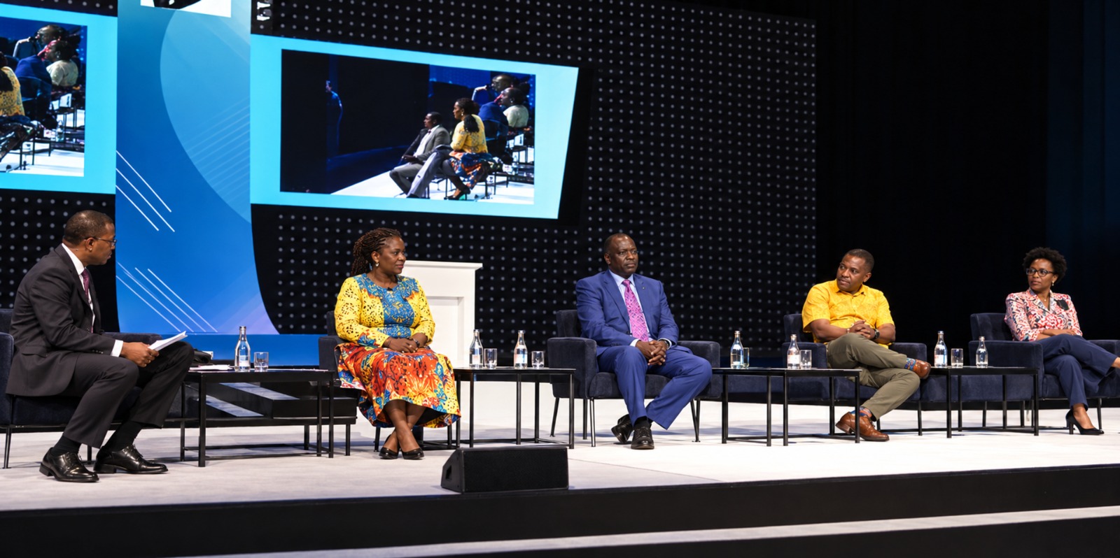 A panel on the RewirED stage